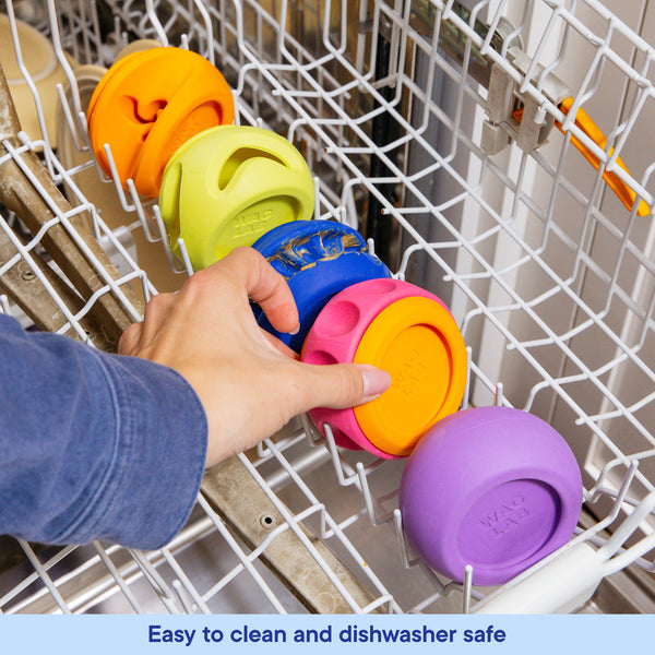 Waglab dog toy designed to be dishwasher safe and easy to clean after use