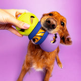 Dog playing with The Starter Stack dog toy